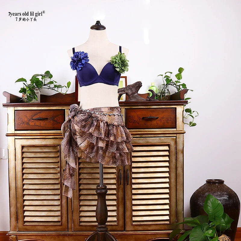 Sexy Tribal Belly Dance Hip Scarf Skirt BLYNTRA