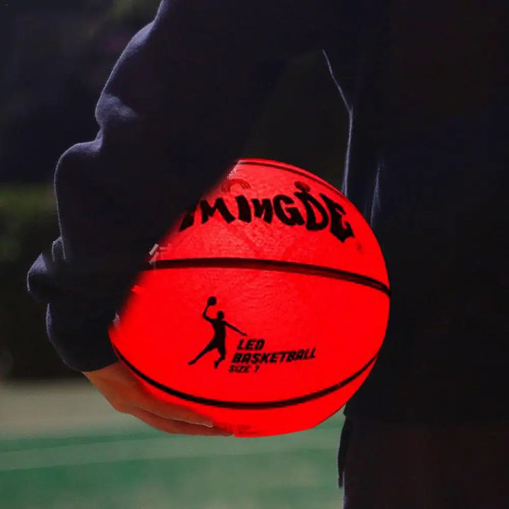 Wholesale Light Up Basketball High Brightness LED Growing Rubber Basketball Ball For Training Freestyle Performances BLYNTRA