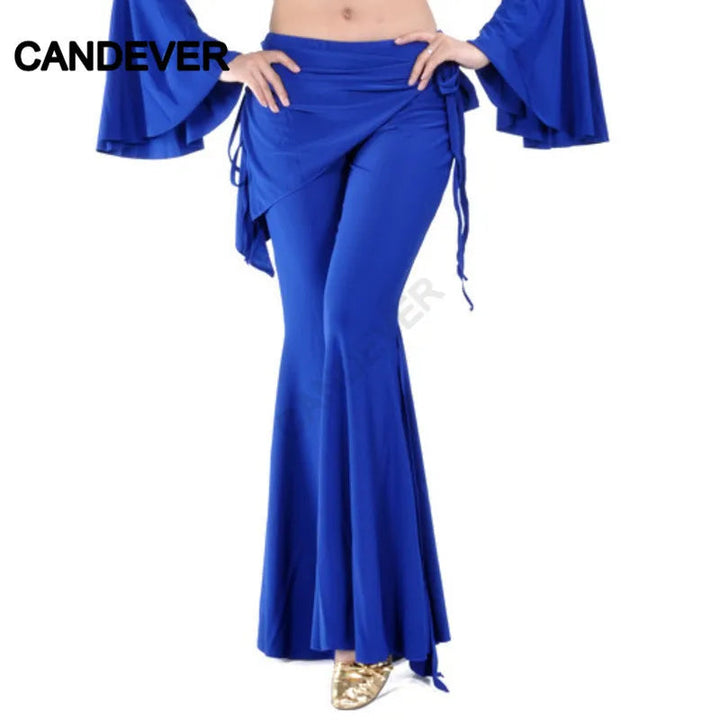 Belly Dance Costume set butterfly top Split tribal pants Performance Oriental Competition Bellydance Dancing Practice Wear Suits SHOPPING HUB