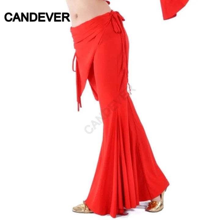 Belly Dance Costume set butterfly top Split tribal pants Performance Oriental Competition Bellydance Dancing Practice Wear Suits SHOPPING HUB