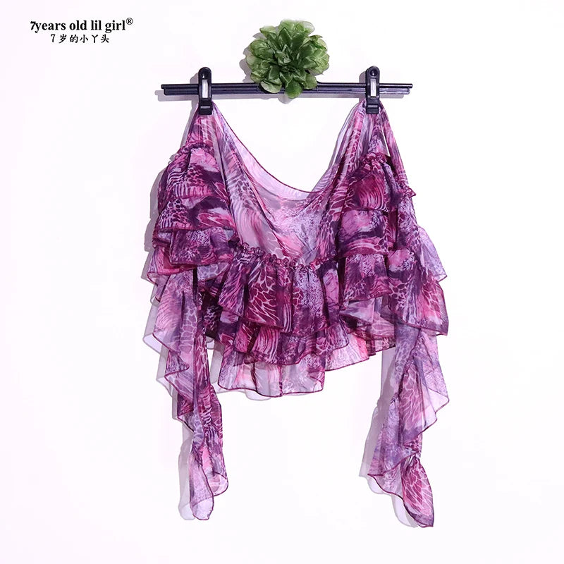 Sexy Tribal Belly Dance Hip Scarf Skirt BLYNTRA