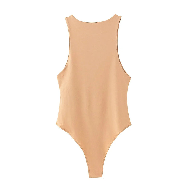 summer solid sexy bodycon women bodysuits female 4 color green slim casual  bodysuit chic lady club short playsuits femme BLYNTRA