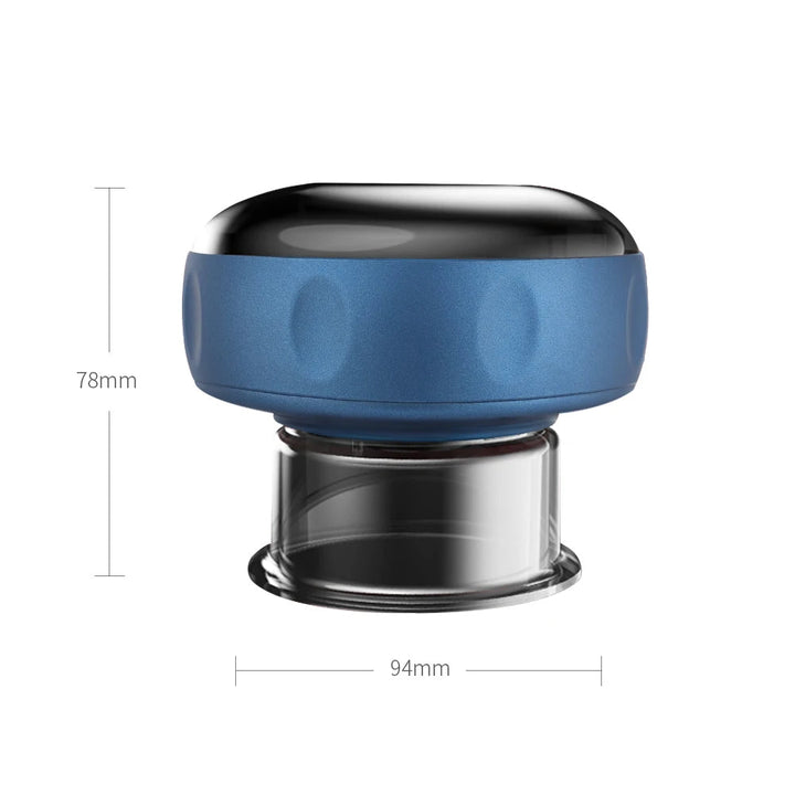 Smart Vacuum Suction Cup Cupping Therapy Massage Jars Anti-Cellulite Massager Body Cups Rechargeable Fat Burning Slimming Device BLYNTRA