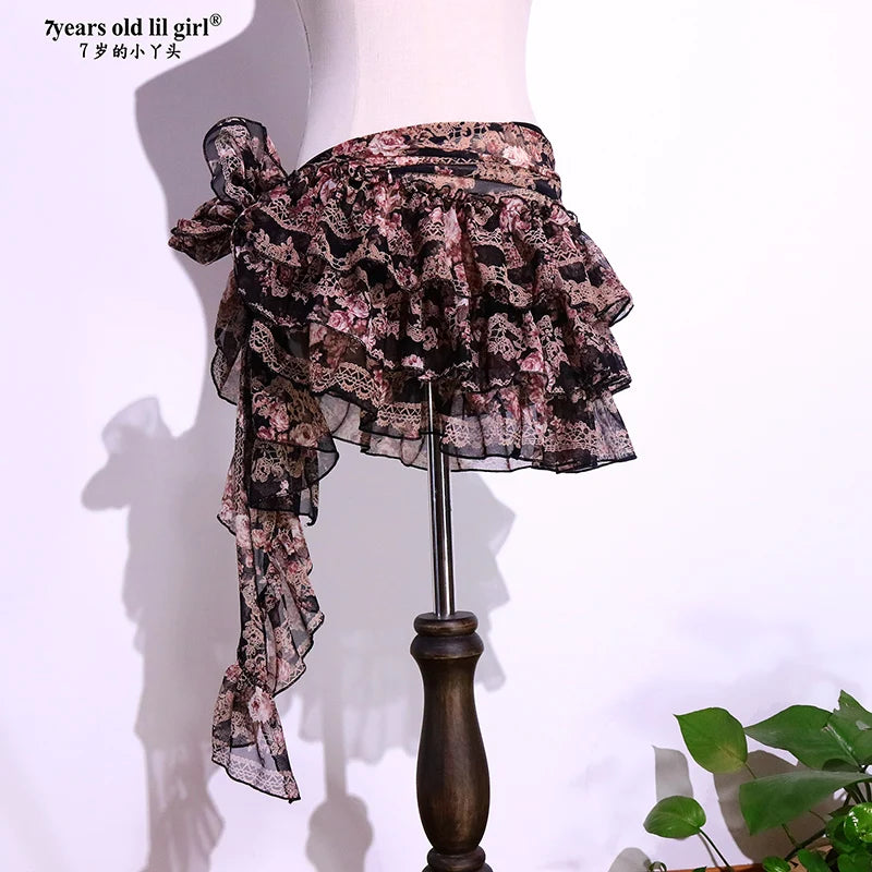 Sexy Tribal Belly Dance Hip Scarf Skirt BLYNTRA
