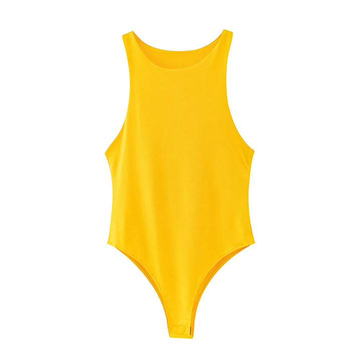 summer solid sexy bodycon women bodysuits female 4 color green slim casual  bodysuit chic lady club short playsuits femme BLYNTRA