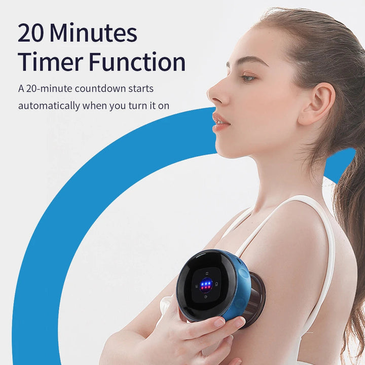 Smart Vacuum Suction Cup Cupping Therapy Massage Jars Anti-Cellulite Massager Body Cups Rechargeable Fat Burning Slimming Device BLYNTRA