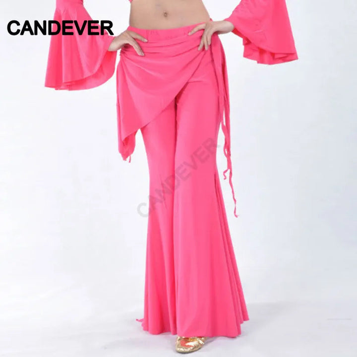 Belly Dance Costume set butterfly top Split tribal pants Performance Oriental Competition Bellydance Dancing Practice Wear Suits SHOPPING HUB
