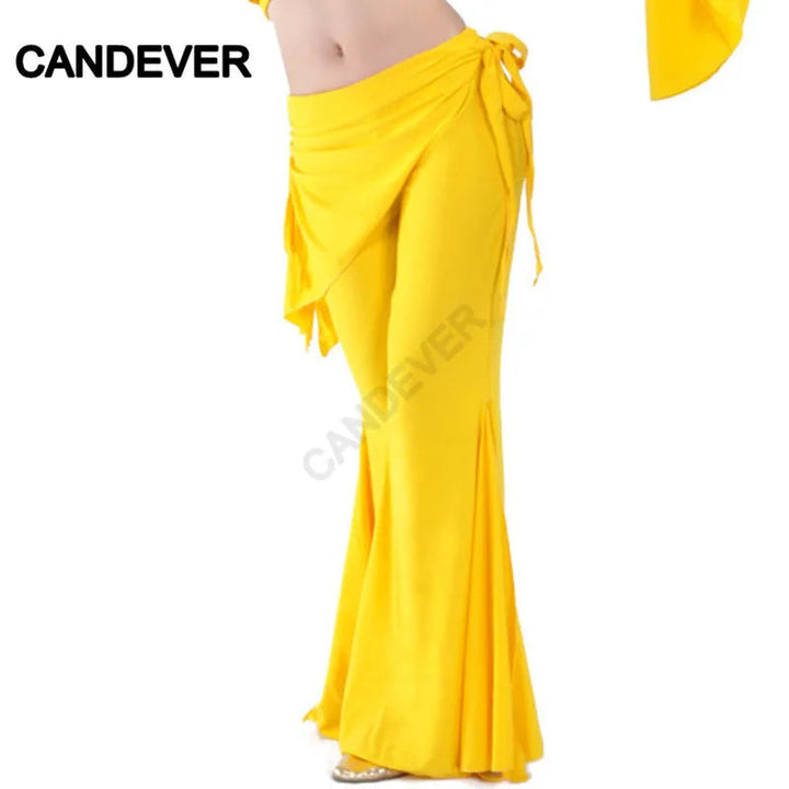 Belly Dance Costume set butterfly top Split tribal pants Performance Oriental Competition Bellydance Dancing Practice Wear Suits SHOPPING HUB
