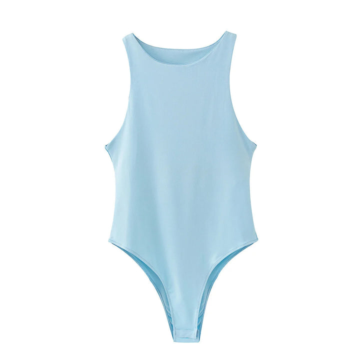 summer solid sexy bodycon women bodysuits female 4 color green slim casual  bodysuit chic lady club short playsuits femme BLYNTRA
