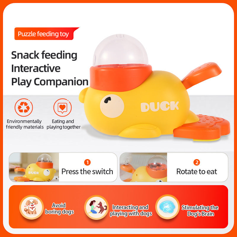 Duck Dog Puzzle Feeder | Treat Toy & Dispenser BLYNTRA