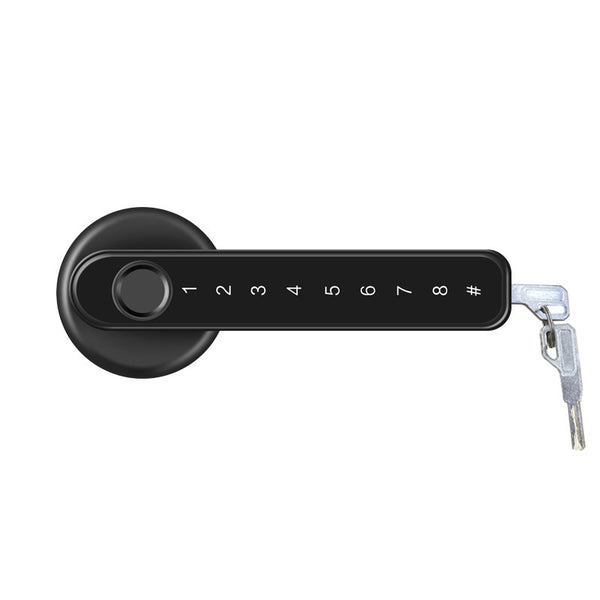 Indoor Room Bedroom Office Fingerprint Lock Home Door Lock Wooden Door Password Electronic Door Alloy Partition Smart Lock