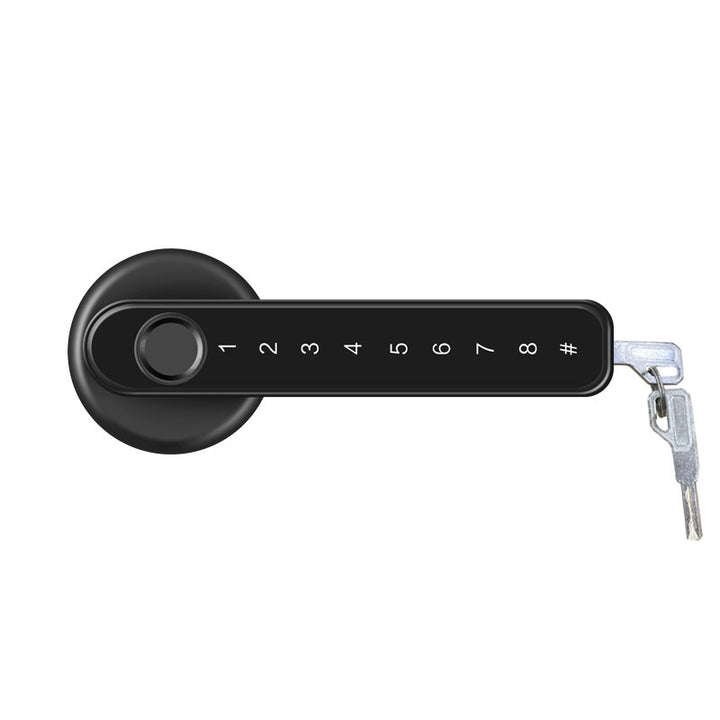 Indoor Room Bedroom Office Fingerprint Lock Home Door Lock Wooden Door Password Electronic Door Alloy Partition Smart Lock