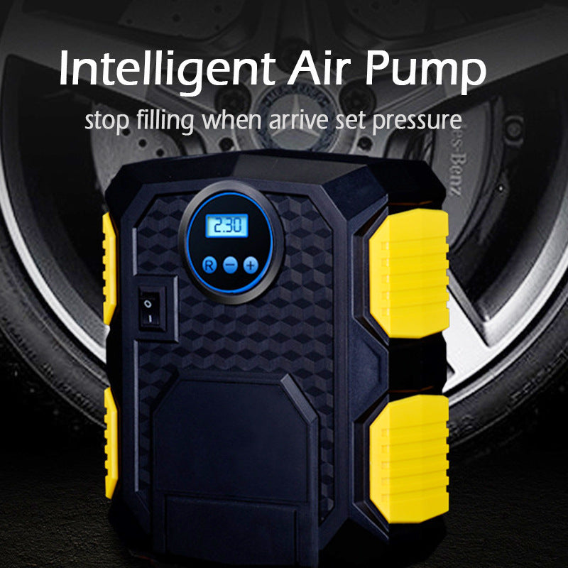 Tire Inflator DC 12 Volt Portable Car Air Compressor Pump 15