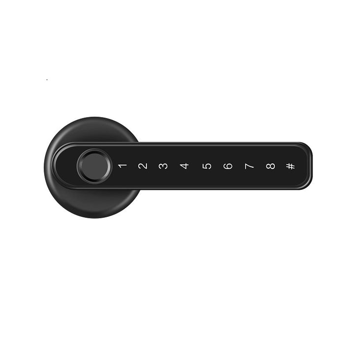 Indoor Room Bedroom Office Fingerprint Lock Home Door Lock Wooden Door Password Electronic Door Alloy Partition Smart Lock