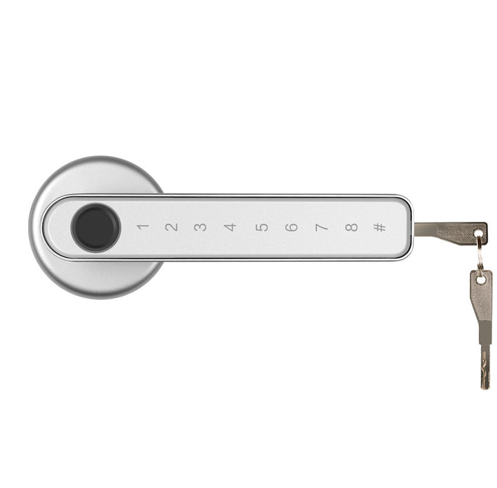Indoor Room Bedroom Office Fingerprint Lock Home Door Lock Wooden Door Password Electronic Door Alloy Partition Smart Lock