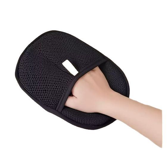 Pet Hair Remover Mitt Pet Hair Remover Gloves Deshedding Brush Glove For Dog Cat Rabbit With Long Short Curly Hair Silicone Back Scrub Bath Brush