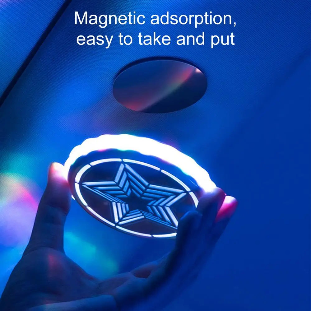 BLYNTRA Magnetic LED Car Roof Lights – Voice-Activated Star Mood Lamp BLYNTRA