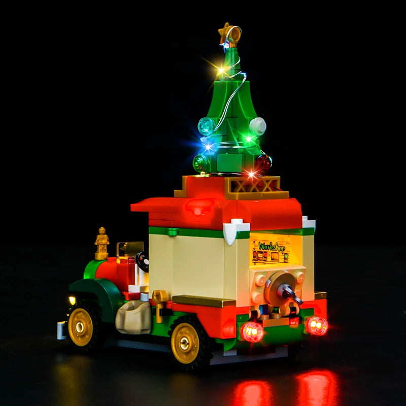 LED Light Kit 40746 for Santa’s Delivery Truck – BLYNTRA Brick Bling Store BLYNTRA