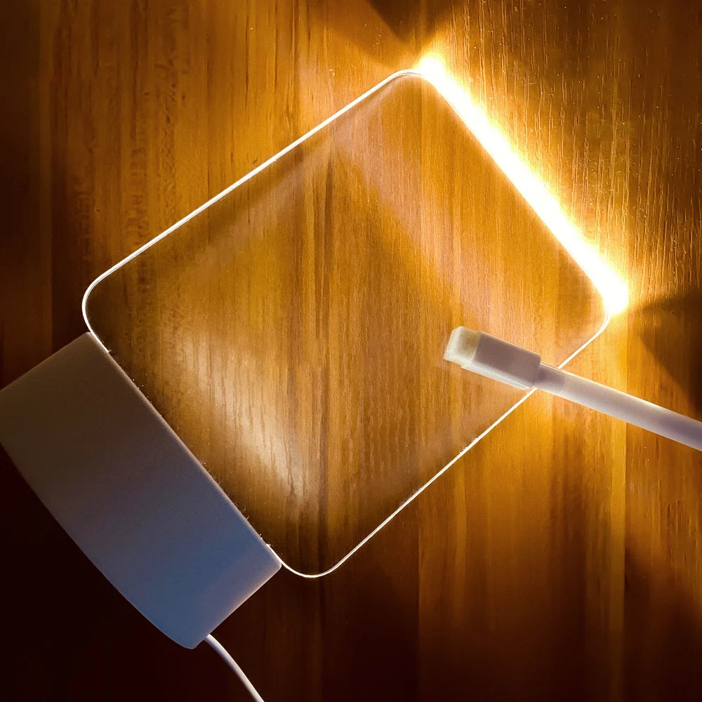 LED Note Message Board Night Light BLYNTRA