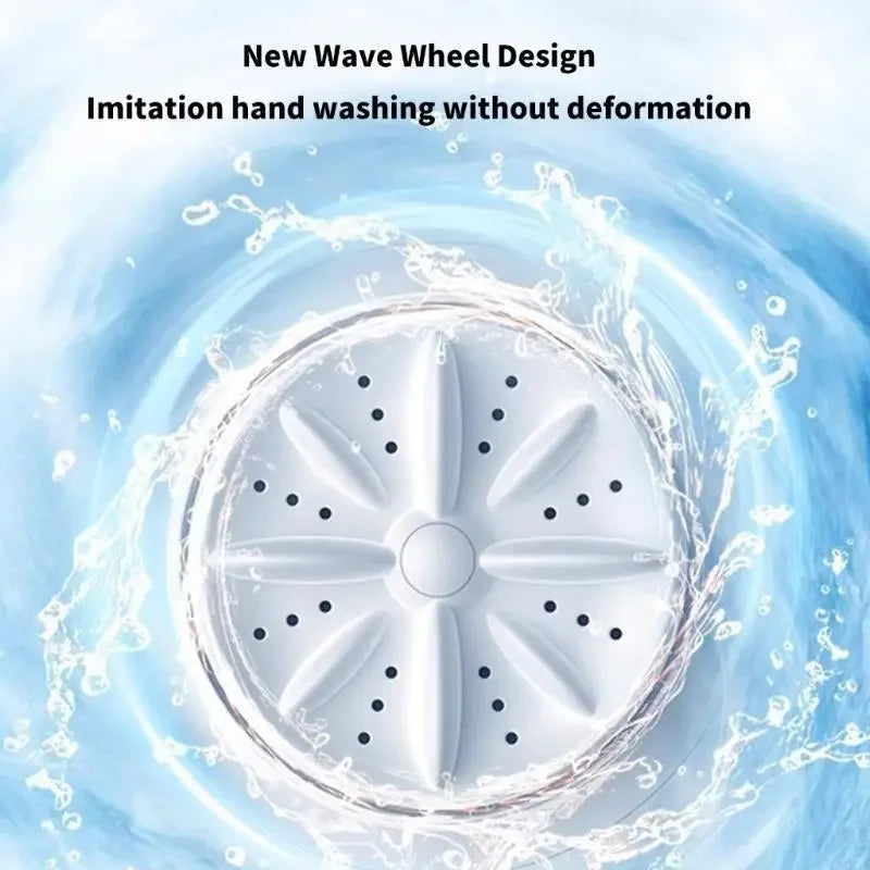 BLYNTRA Portable Travel Washer – Rechargeable & Compact Laundry Tool BLYNTRA