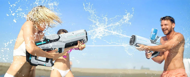 Electric Water Guns for Children Fully Automatic Water Absorption Continuous Launch Watergun Summer Outdoor Beach Toys for Kids BLYNTRA