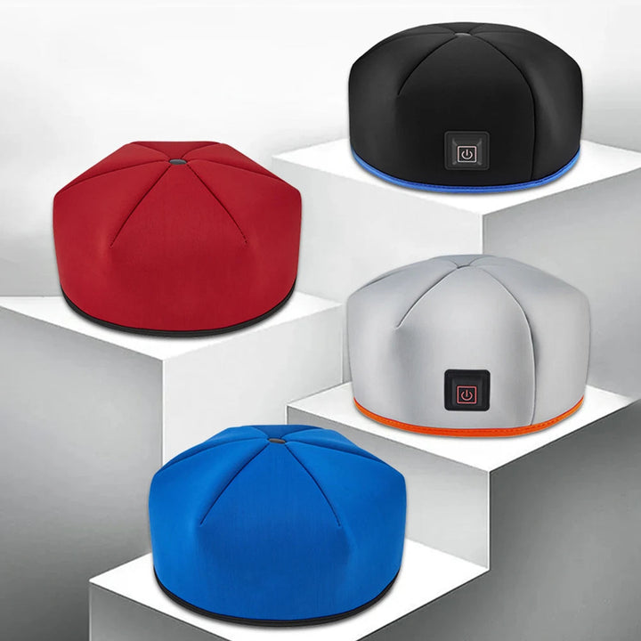 Red Light Therapy Hat Treatment Helmet Anti Hair Loss Anxiety Stress Relief Head Pain Hat Scalp Relax Massager Helmet for Hair SHOPPING HUB