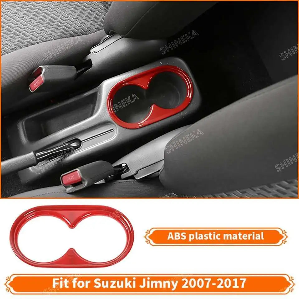 SHINEKA Red Trim Kit for Suzuki Jimny 07–17 BLYNTRA