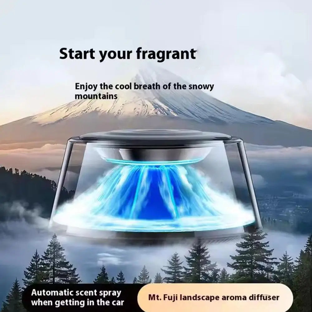 BLYNTRA Smart Car Fragrance Diffuser – Snow Mountain Mist with Lights BLYNTRA
