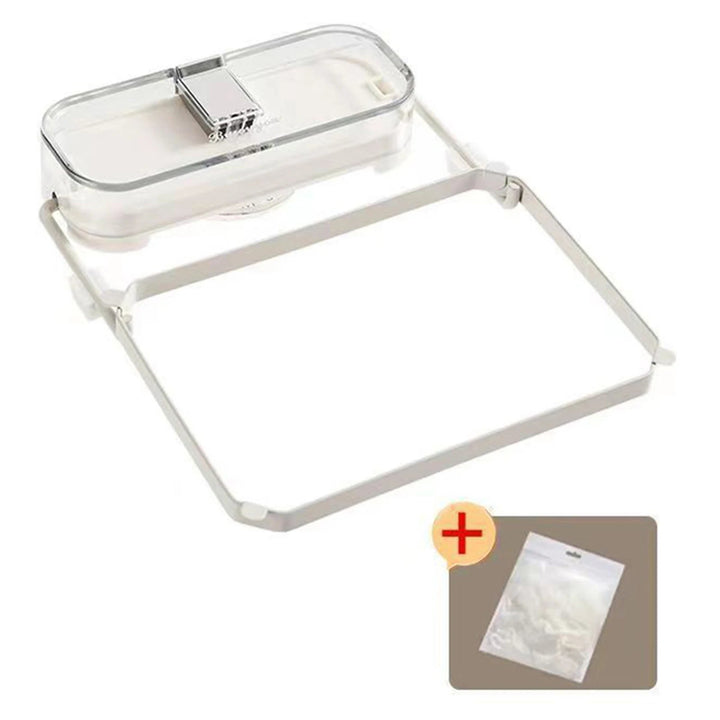Kitchen Sink Filter Drainage Rack With 50pcs Fiter Mesh Foldable Trash Strainer Holder Garbage Net Shelf For Sink Accessory SHOPPING HUB