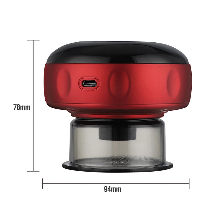Smart Vacuum Suction Cup Cupping Therapy Massage Jars Anti-Cellulite Massager Body Cups Rechargeable Fat Burning Slimming Device BLYNTRA