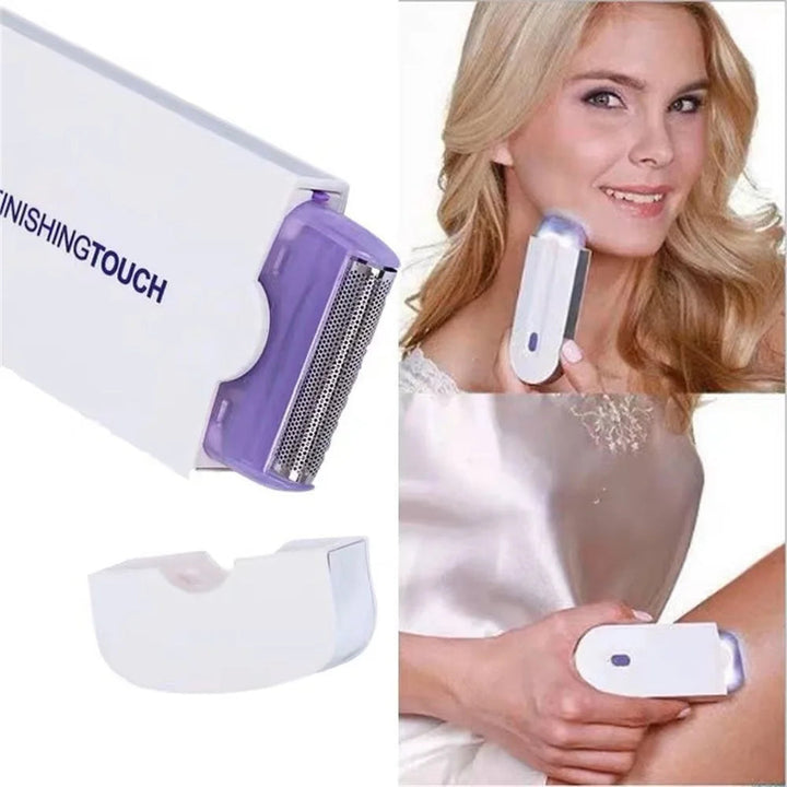 Epilator with Silky Eraser for Painless Hair Removal - Perfect Touch Facial Epilator for Any Body Part SHOPPING HUB