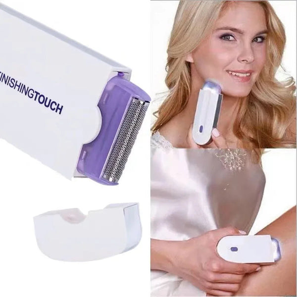 Epilator with Silky Eraser for Painless Hair Removal - Perfect Touch Facial Epilator for Any Body Part SHOPPING HUB