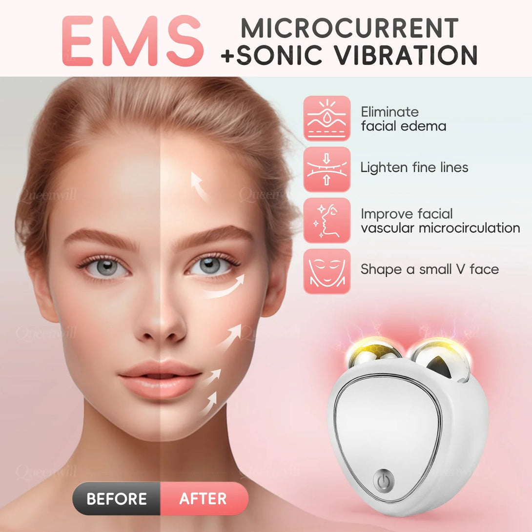 EMS Microcurrent Facial Lifting Massager BLYNTRA