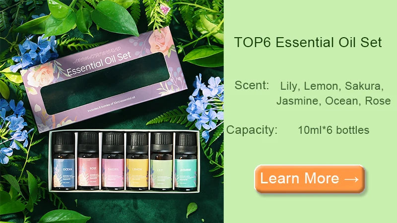 Kinscoter Flame LED Aroma Diffuser BLYNTRA