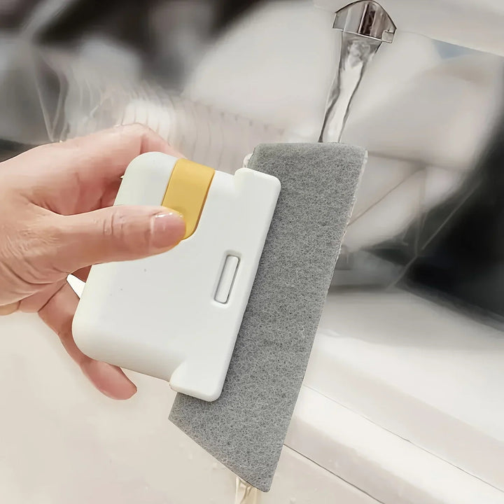 3pc Window Cleaning Brush Windowsill Groove Deadend Cabinet Crevice Brush Removable Household Multifunctional Cleaning Tools SHOPPING HUB