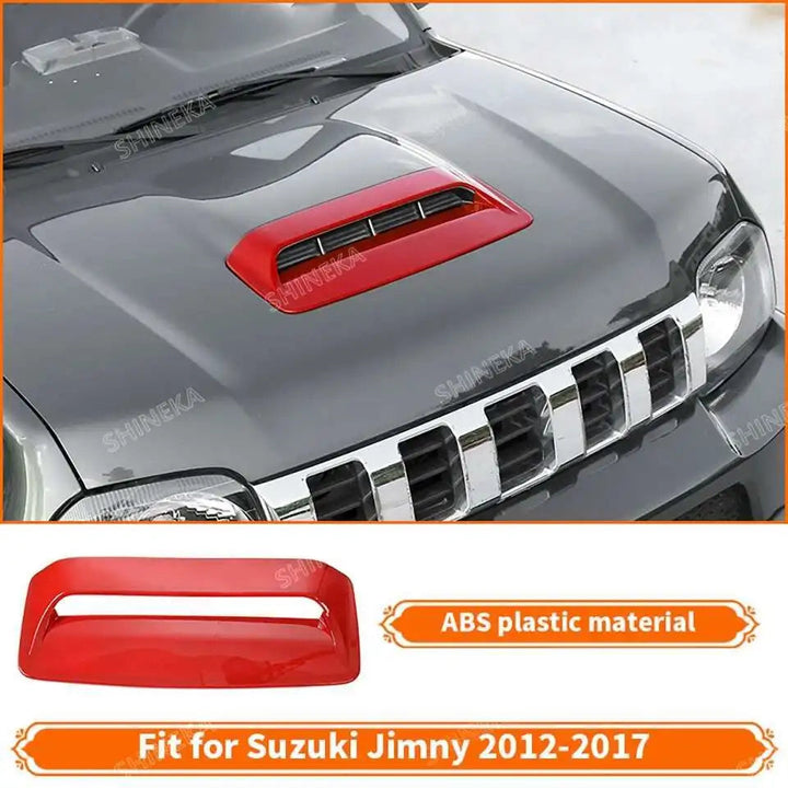 SHINEKA Car Red Interior & Exterior Decoration Cover fit for Suzuki Jimny 2007 2008 2009 2010 2011 2012 2013 2014 2015 2016 2017 BLYNTRA