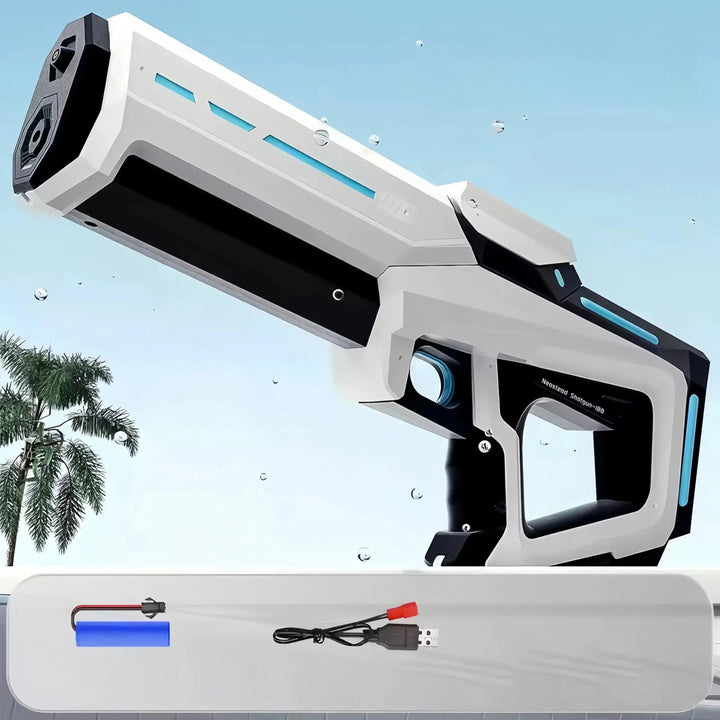 Electric Water Guns for Children Fully Automatic Water Absorption Continuous Launch Watergun Summer Outdoor Beach Toys for Kids BLYNTRA