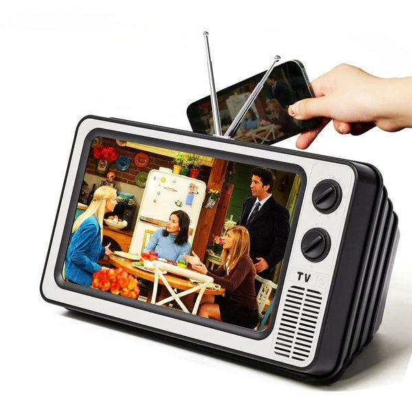 BLYNTRA Retro TV Phone Amplifier – Anti-Blue Light Display Stand BLYNTRA
