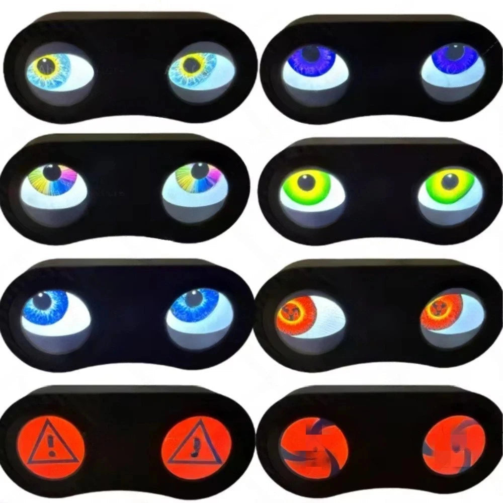 BLYNTRA Animated Devil Eyes Motorcycle LED Tail Light – Smart WIFI Control BLYNTRA