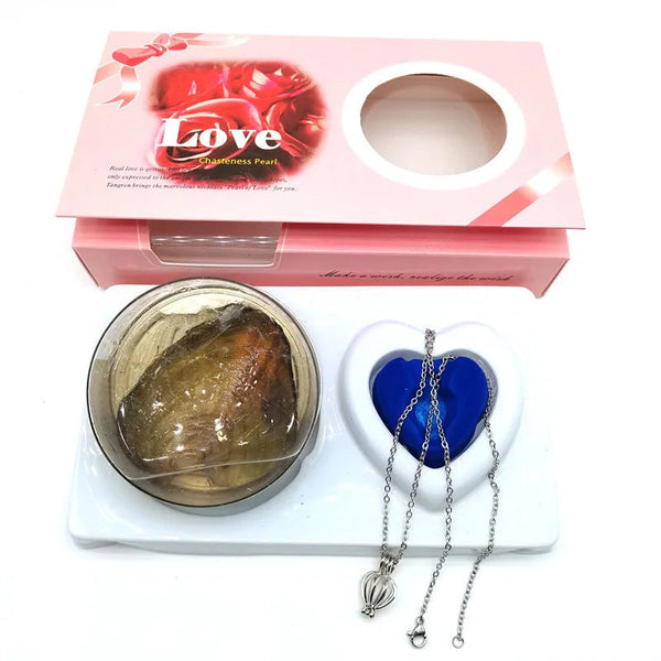 Wish Pearl Necklace Kit Innovative Wish Pearl Necklace Kit With Pendant Cage Monther's Day Valentine's Day Christmas Gifts BLYNTRA