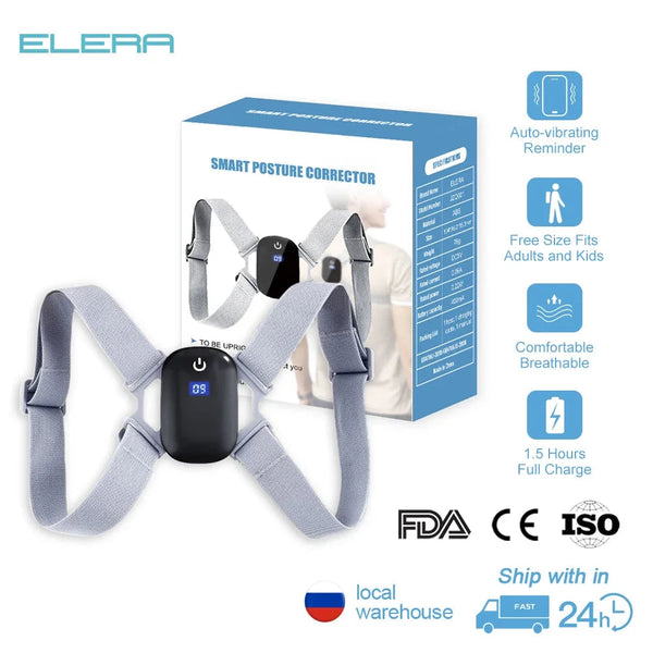 Smart Correction Belt Sensor Orthosis Invisible Reminder Adult & Child Sitting Posture Hunchback Back Smart Posture Corrector BLYNTRA