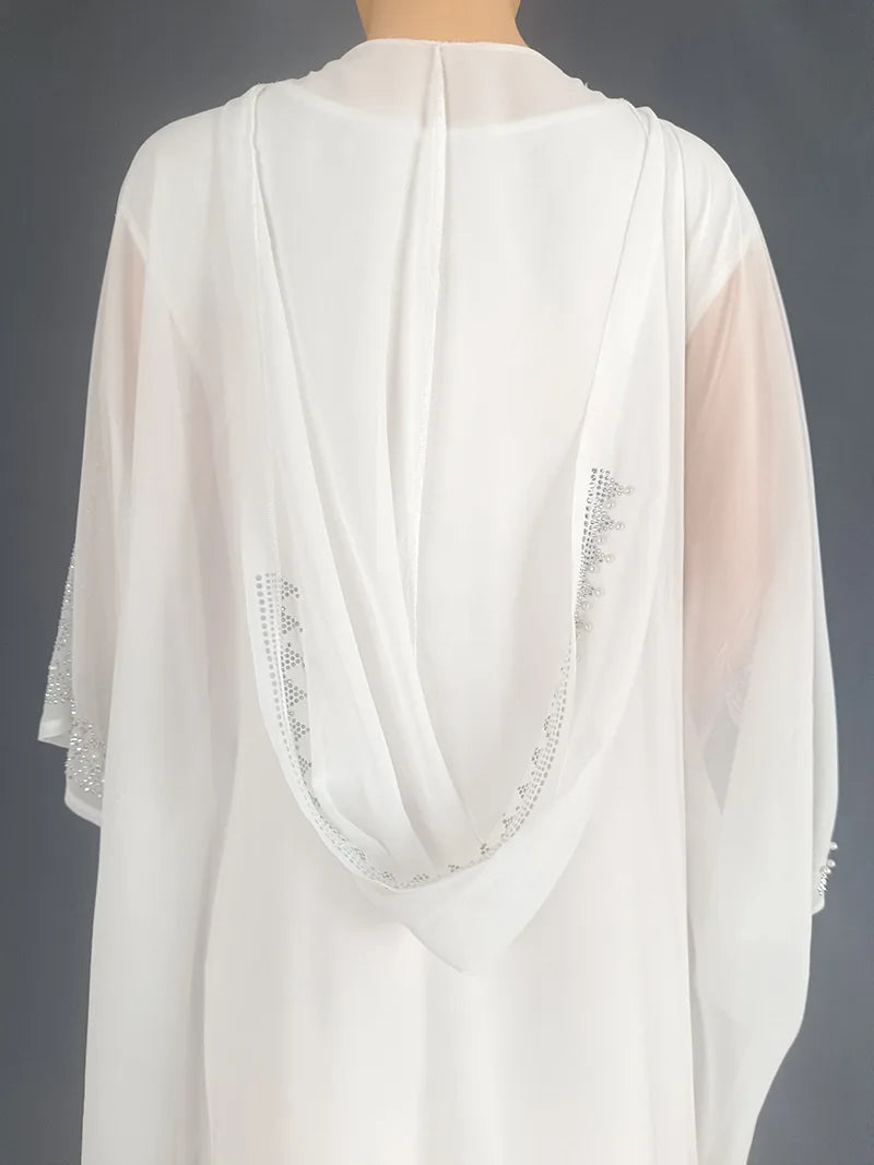 NoorLuxe Diamond Abaya Set SHOPPING HUB