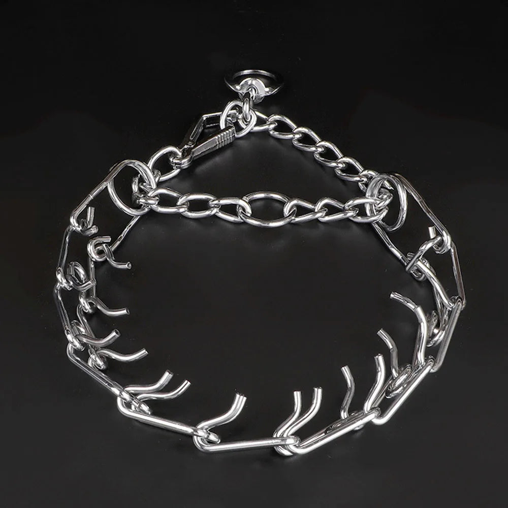 BLYNTRA Adjustable Pinch Collar with Safety Snap – No-Pull Training BLYNTRA