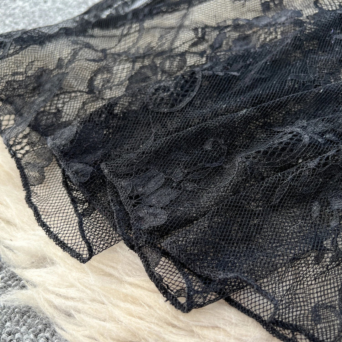 LaceMuse Sheer Elegance Dress SHOPPING HUB