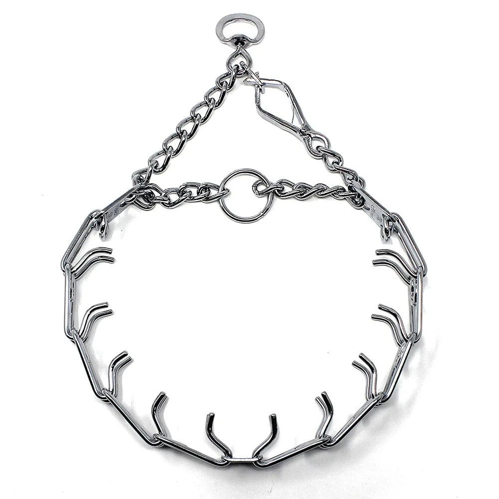 BLYNTRA Adjustable Pinch Collar with Safety Snap – No-Pull Training BLYNTRA