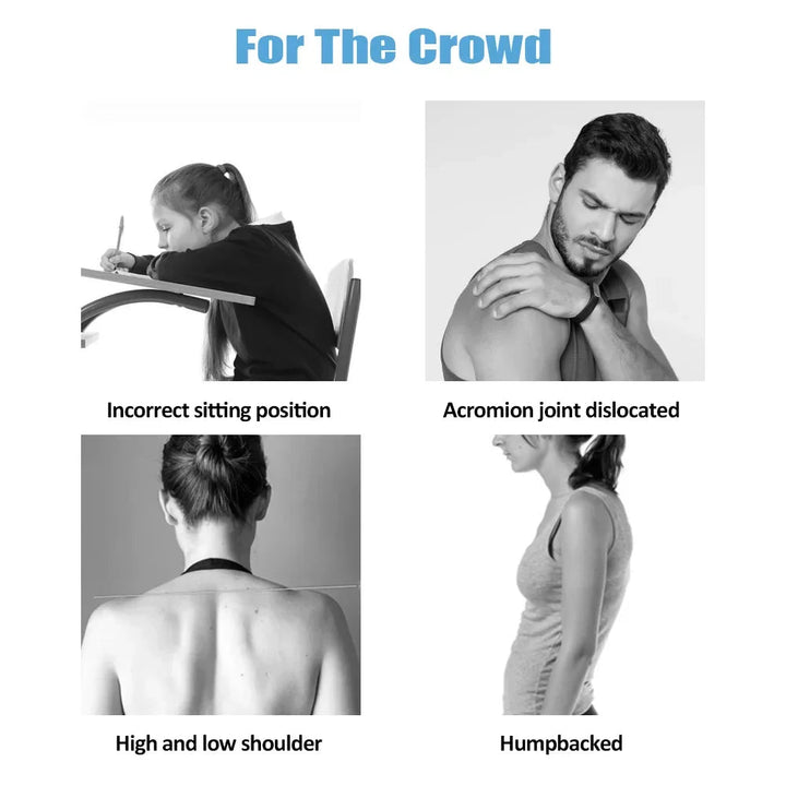Smart Correction Belt Sensor Orthosis Invisible Reminder Adult & Child Sitting Posture Hunchback Back Smart Posture Corrector BLYNTRA