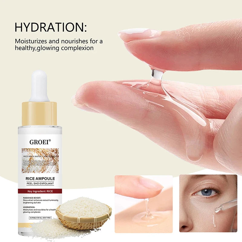 Glow Rice Ampoule Essence – Hydrating & Repairing BLYNTRA