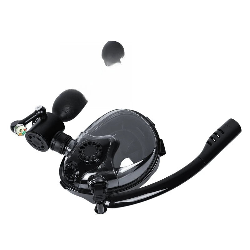 Snorkeling Mask with Mini Scuba Oxygen Tank BLYNTRA