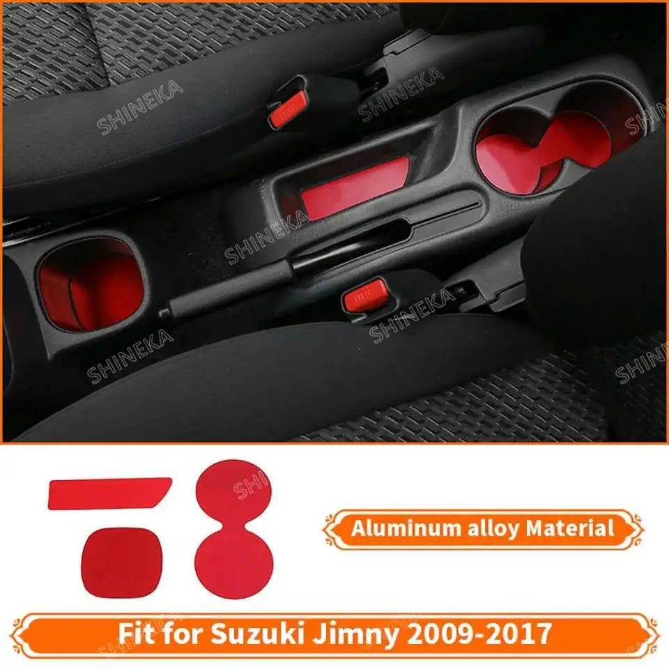 SHINEKA Red Trim Kit for Suzuki Jimny 07–17 BLYNTRA