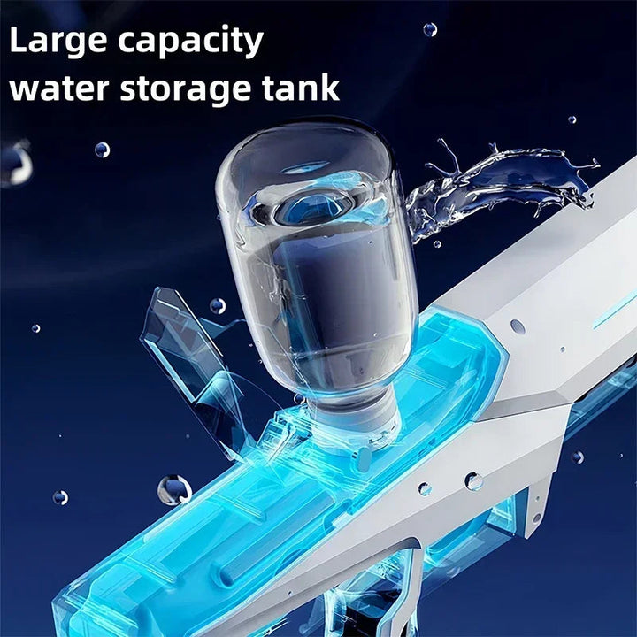 Electric Water Guns for Children Fully Automatic Water Absorption Continuous Launch Watergun Summer Outdoor Beach Toys for Kids BLYNTRA